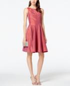 B Michael Taffeta A-line Dress