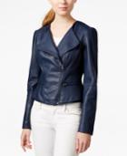Maison Jules Peplum Moto Jacket, Only At Macy's