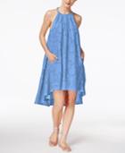 Rachel Rachel Roy Jacqueline Cotton High-low Shift Dress, Created For Macy's