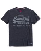 Superdry Men's Premium Goods Graphic-print Logo T-shirt