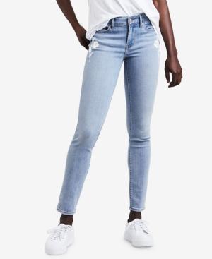 Levi's 711 Embroidered Skinny Jeans