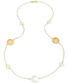 Filigree Floral Statement Necklace In 10k Gold