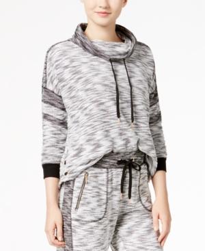 Material Girl Juniors' Marled French Terry Hoodie, Only At Macy's