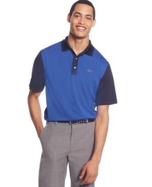 Greg Norman For Tasso Elba Color Block Polo