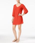Thalia Sodi Lattice-back Shift Dress, Only At Macy's