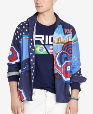 Polo Ralph Lauren Linen Team Usa Sport Shirt