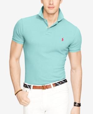 Polo Ralph Lauren Men's Custom-fit Cotton Mesh Polo Shirt