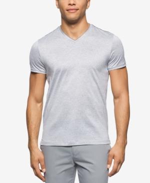 Calvin Klein Men's Slim-fit V-neck Short-sleeve Shirt