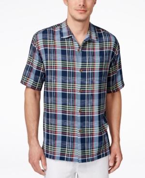 Tommy Bahama Men's Place De Plaid Short-sleeve Shirt