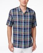 Tommy Bahama Men's Place De Plaid Short-sleeve Shirt