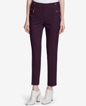 Calvin Klein Embellished Straight-leg Pants
