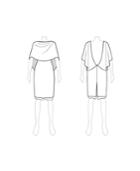 Customize: Switch To Knee Length - Fame And Partners Low Back Overlay Knee-length Dress