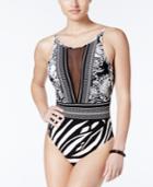 La Blanca Sevilla High-neck Tummy Control One-piece Swimsuit Women's Swimsuit