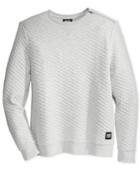 Wht Space By Shaun White Men's Stripe Pullover Sweatshirt