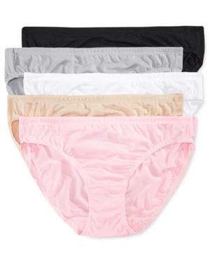 Fruit Of The Loom 5-pk. Breathable Mesh Bikini 5dpbbk1