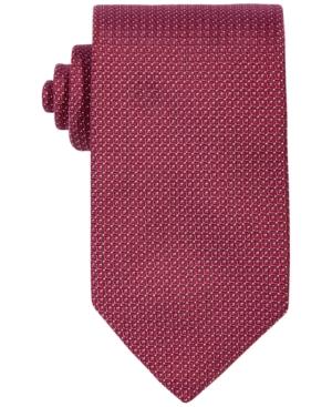 Hugo Men's Micro Dot Neat Slim Tie