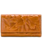 Patricia Nash Teresa Floral Embossed Leather Wallet