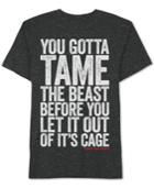 Men's Zoolander Tame The Beast Graphic-print T-shirt From Jem