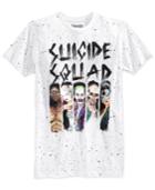 Bioworld Men's Suicide Squad Splatter Graphic-print T-shirt