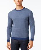 Hugo Boss Green Men's Ricco Geometric Sweater