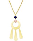 Kate Spade New York Gold-tone Multi-stone Sculptural 32 Pendant Necklace
