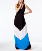 Inc International Concepts Colorblocked Maxi Dress, Only At Macy's