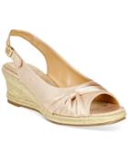 Bella Vita Sangria Too Espadrille Platform Wedge Sandals Women's Shoes