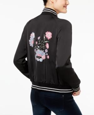 One Hart Juniors' Open-front Bomber Jacket, Created For Macy's