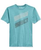 Hurley Men's Slash Track Graphic-print T-shirt