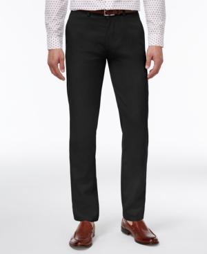 Kenneth Cole Reaction Men's Slim-fit Fine Twill Techni-cole Pants