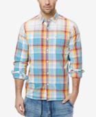 Buffalo David Bitton Men's Sijax Rainbow Plaid Shirt