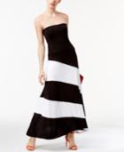 Inc International Concepts Petite Convertible Colorblocked Maxi Skirt, Only At Macy's