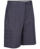 Greg Norman For Tasso Elba Men's 5 Iron Plaid Shorts, Only At Macy's