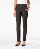 Style & Co Pull-on Seamfront Skinny Pants, Only At Macy's