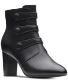 Clarks Collection Women's Chryssa Ella Booties Women's Shoes
