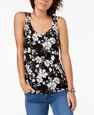 Hippie Rose Juniors' Strappy-back Tank Top