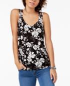 Hippie Rose Juniors' Strappy-back Tank Top