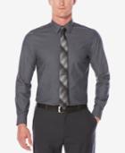 Perry Ellis Men's Classic-fit Chevron Dobby Shirt