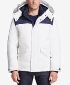 Vry Wrm Men's Free Ride Nordic Stretch Hooded Puffer Coat