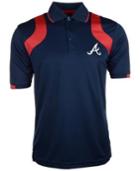 Antigua Men's Atlanta Braves Fusion Polo