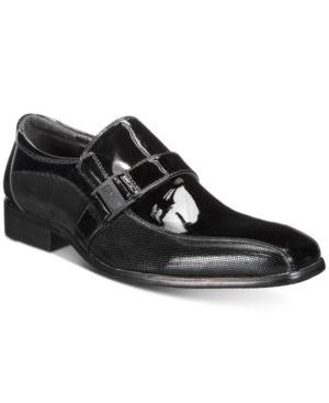 Kenneth Cole Reaction Men's News Patent Leather Moc-toe Loafers Men's Shoes