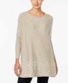 Style & Co Petite Textured Sweater, Only At Macy's