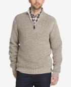 G.h. Bass & Co. Men's Rock Ridge Quarter-zip Sweater