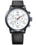 Tommy Hilfiger Men's Casual Sport Navy Leather Strap Watch 46mm 1791235