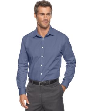 Alfani Red Shirt, Slim-fit Hinckley Stretch Striped Shirt