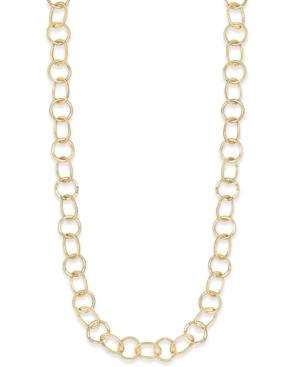 Stephanie Kantis Gold-tone Oval-link Extra Long Length Necklace