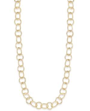 Stephanie Kantis Gold-tone Oval-link Extra Long Length Necklace