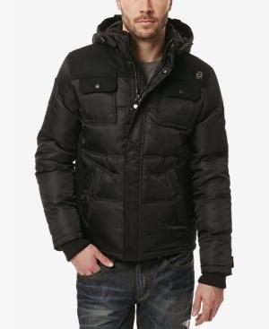 Buffalo David Bitton Men's Jalistik Hooded Puffer Coat
