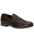 Calvin Klein Landen Tumbled Leather Loafers Men's Shoes