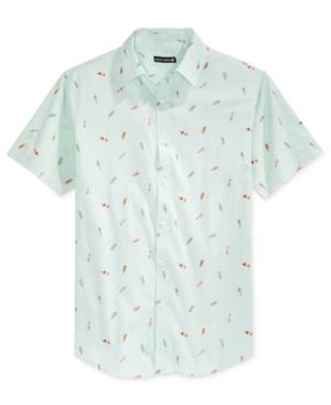 Ocean Current Men's Push Pop Print Short-sleeve Shirt